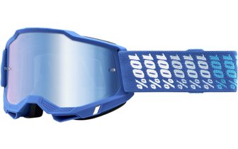 Goggles MX 100% Accuri 2 YARGER blue mirror lens