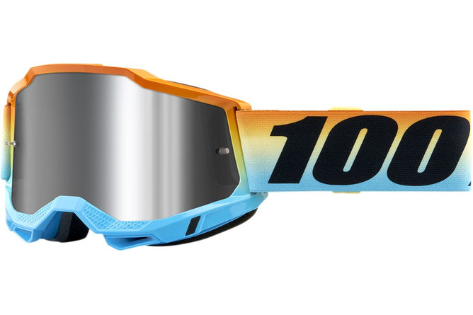 Goggles MX 100% Accuri 2 SUNSET silver