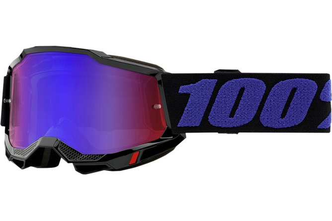 Goggles MX 100% Accuri 2 Kids MOORE red / blue mirror lens