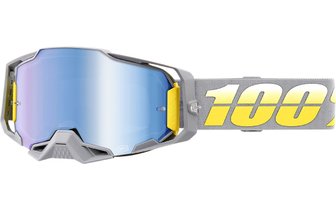 Gafas Motocross 100% Armega Complex Vidrio Azul Espejado
