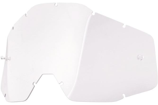 Cristal de Repuesto Gafas Off-Road 100% Strata Mini Antivaho Transparente