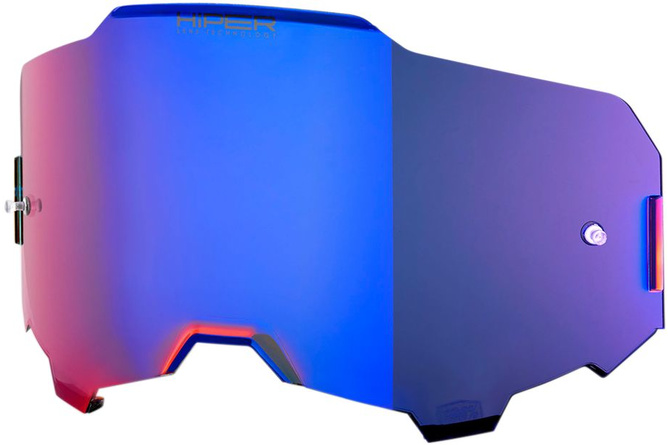 Lens 100% Armega HiPER® blue mirror lens