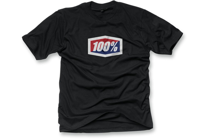 Camiseta 100% Official Negro