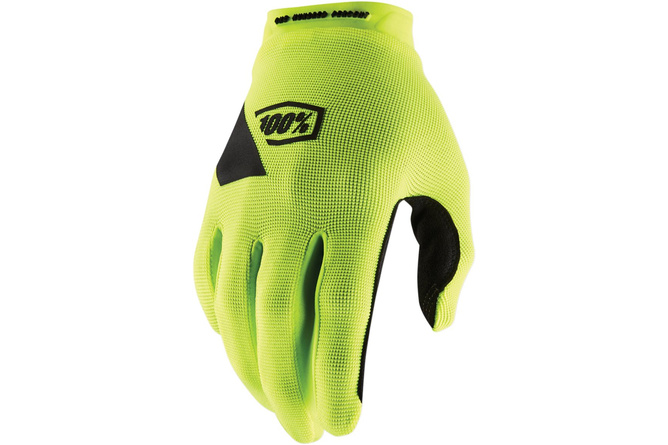 Gloves 100% Ridecamp yellow