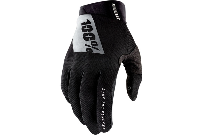 Handschuhe 100% Ridefit schwarz
