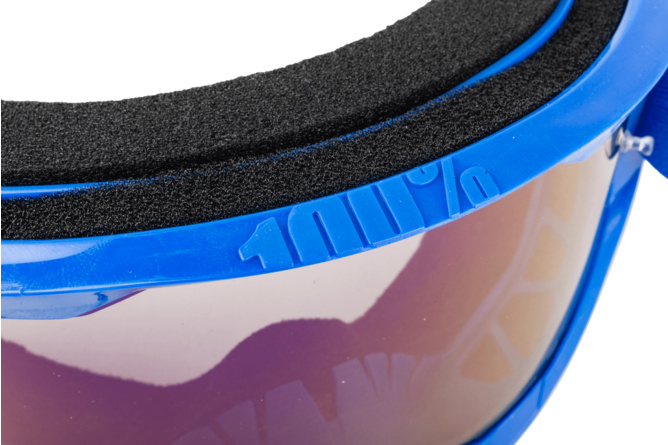 Crossbrille 100% Strata 2 blau / blau verspiegelt