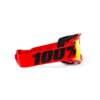 Gafas Motocross 100% Strata 2 Rojo / Vidrio Rojo Espejo