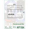 Filtro Aceite Hiflofiltro HF184 Piaggio MP3 400cc / Gilera 500cc Fuoco