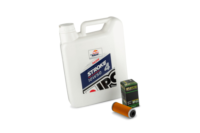 Oil Change Kit Ipone 10W50 Racing KTM 250 / 350
