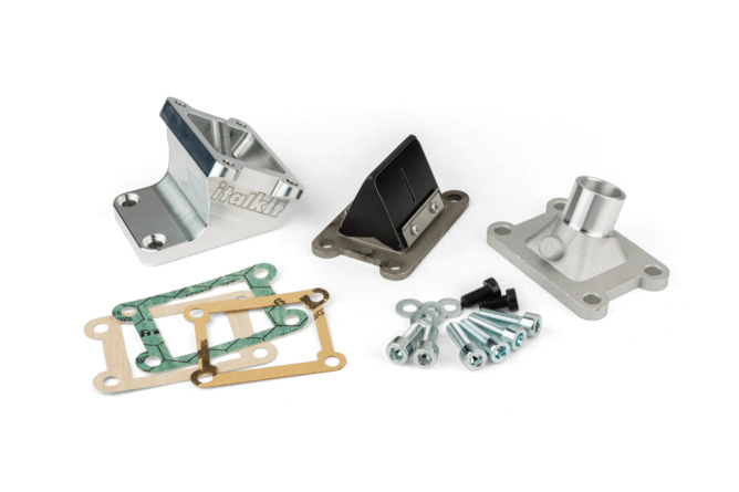 Einlasskit Italkit Big Valve Metallflansch AW 23mm Derbi Variant Start