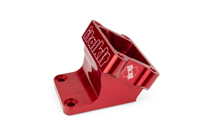 Intake Kit rubber flange Italkit Derbi Variant Start d.35mm aluminum red