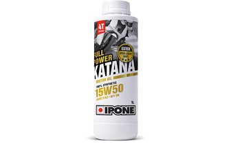 Aceite de Motor 4T 15W50 Ipone Full Power Katana 100% Sintético 1L