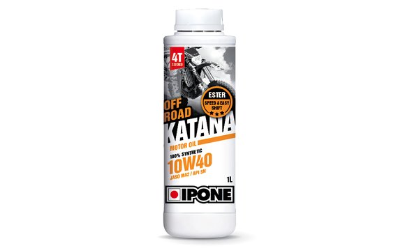 4-Stroke Engine Oil 10W40 Ipone Katana Off Road 100% synthetic 1L