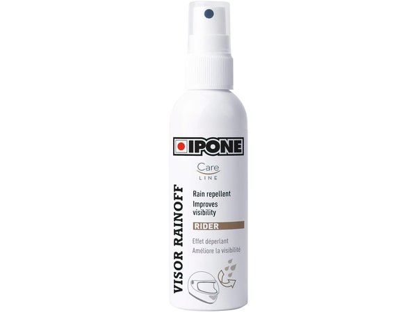 ipone - VISOR RAINOFF - Spray anti lluvia para visera y parabrisas - Zona  Detailers