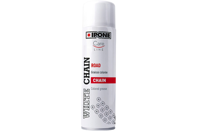 Entretien chaîne, Graisse chaîne blanche Ipone X-Trem Chain Road 250ml en Aérosol