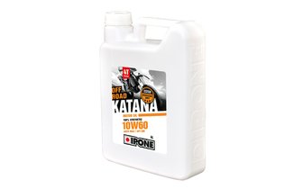 Aceite de Motor 4T 10W60 Ipone Katana Off Road 100% Sintético 4L