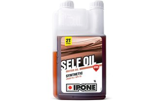 Aceite Motor 2 Tiempos Ipone Self Oil Fresa Semi-Sintético 1L