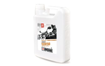 Aceite de Motor 4T 15W50 Ipone 15.5 Semi-Sintético 4L