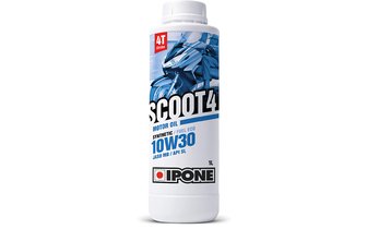 Aceite de Motor 4T 10W30 Ipone Scoot 4 Semi-Sintético 1L