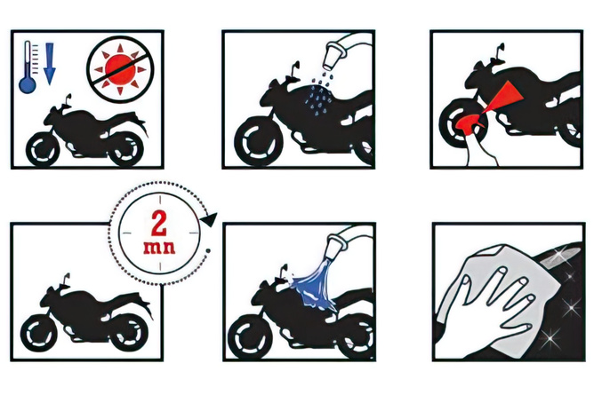IPONE MOTO WASH multi-surface motorcycle cleaner 1L - MotoMoto