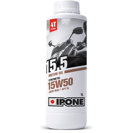 4-Stroke Engine Oil 15W50 Ipone 15.5 semi-synthetic 1L | MAXISCOOT