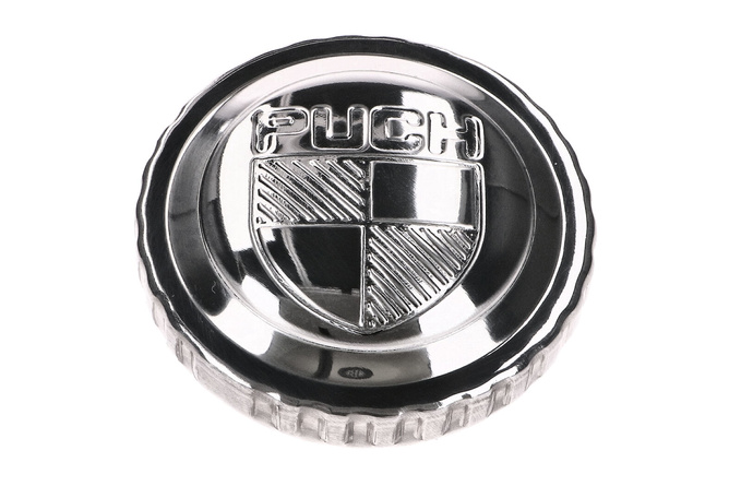 Fuel Cap chrome plated with Puch logo Puch Maxi