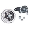 Wheel Hub with brake base plate and axle Puch Maxi / X30 (cast wheel)