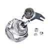 Wheel Hub with brake base plate and axle Puch Maxi / X30 (cast wheel)