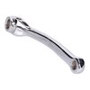 Pedal Crank Arm right chrome moped