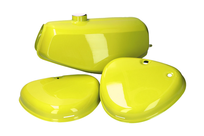Fuel Tank and Side Panel Set yellow Simson