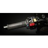 Heated Grips HG 13 Koso 1" + 1 1/8" L=130mm black w. integrated switch