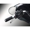 Beheizte Lenkergriffe Koso Titan-X chrom mit Schalter Harley Davidson