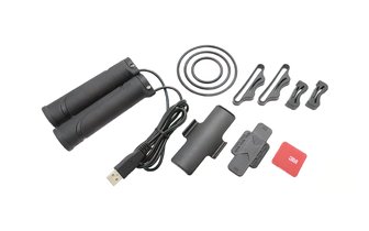 Heated Grips 5V / 10W Koso w. USB connection for bicycle