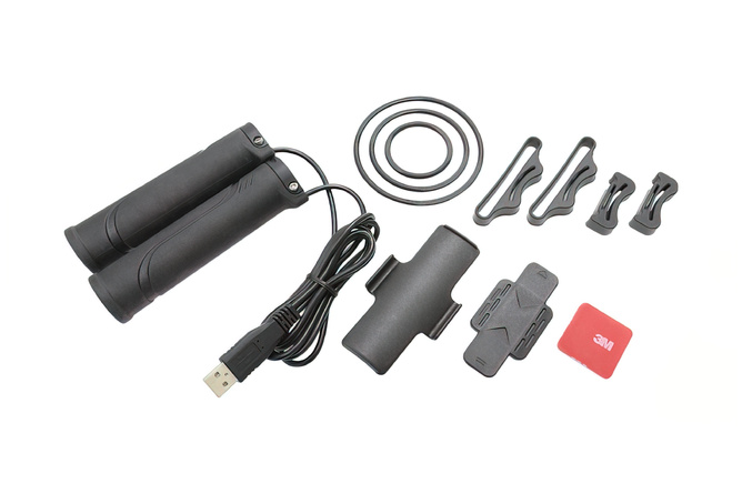 Empuñaduras Calefactables 5V / 10W Koso con USB p. Bicicleta