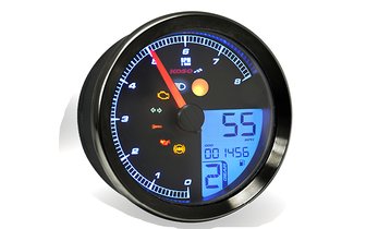Speedometer / Tachometer Koso black Yamaha XV950 / Bolt / SCR950