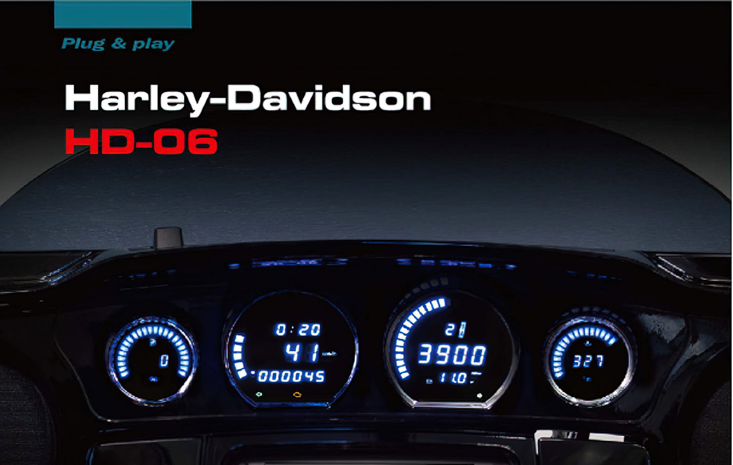 Öltemperaturanzeige Harley Davidson digital Koso kaufen