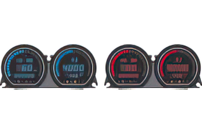 LED Dashboard 4 instruments Koso HD-06 Harley Davidson Touring 2014 - 2020