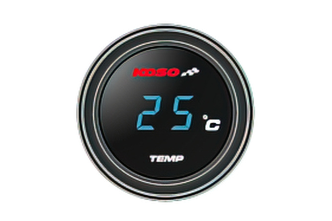 Thermometer digital Koso Coin blau
