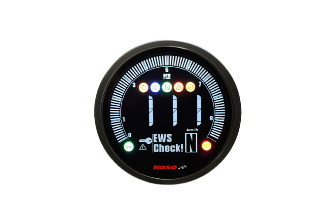 Speedometer Koso DL-04 black BMW R nineT 2014 - 2016