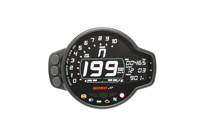 Tachometer digital Koso MS-01 0-199 km/h