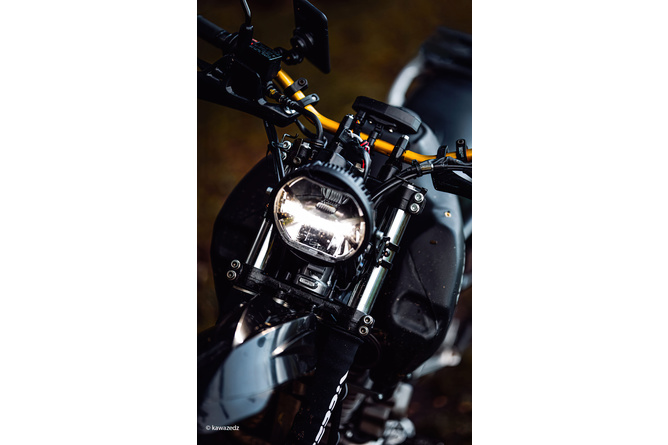 Phare avant moto KOSO LED THUNDERBOLT 170mm - Streetmotorbike