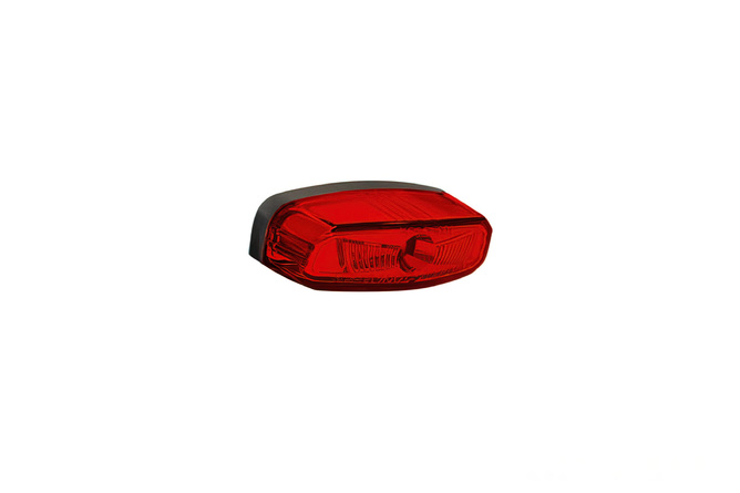 Fanalino LED con illuminazione targa Koso Hawkeye rosso