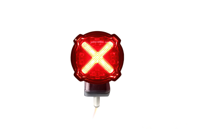 Rücklicht LED m. Bremslicht Koso GT-02S rot