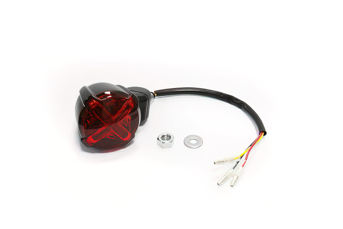 Fanalino LED con luce freno Koso GT-02S rosso