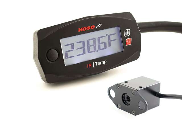 Infrared Tire Temperature Gauge Koso MINI 4 IFR incl. sensor