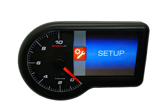  Koso Mini 4 Tachometer : Automotive