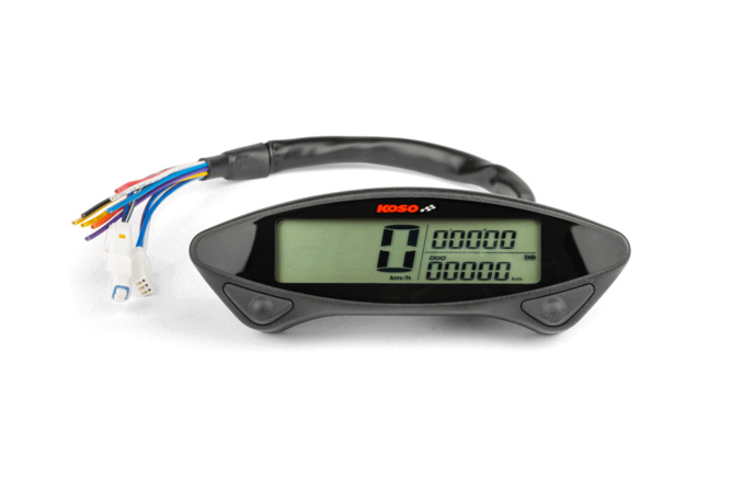Tachometer KOSO Digital Multimeter EX-02 mit Straßenzulassung
