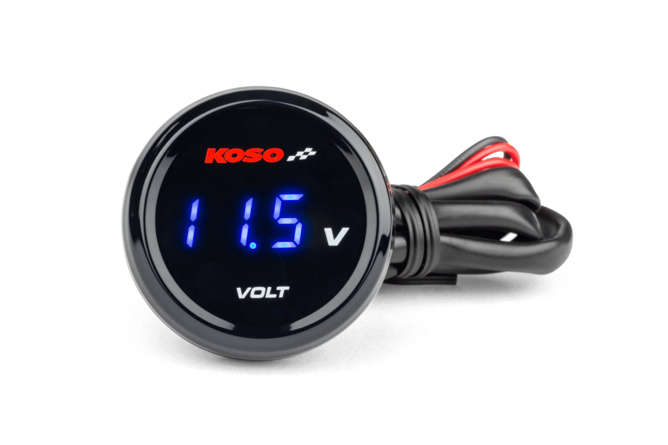 Voltmeter digital Koso Coin blue