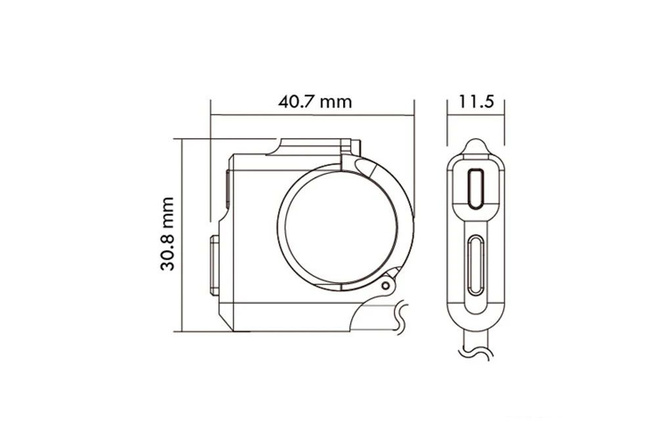 Switch for Koso heated grips J-Type