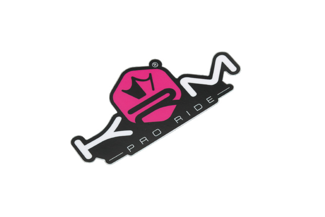 Sticker KRM PRO Ride pink
